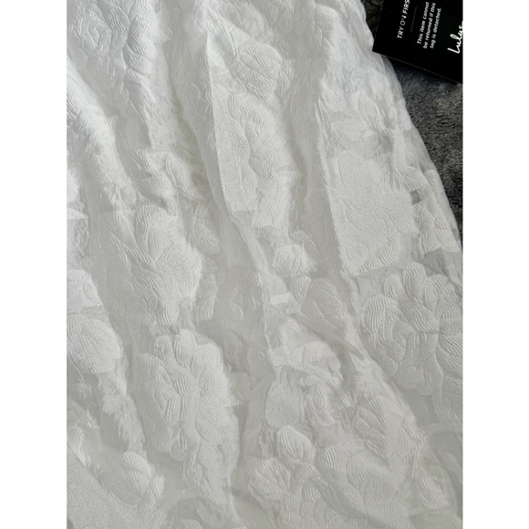 Lulus Brand New with Tags Size Small From This Day Floral Jacquard Strapless Mid - Picture 7 of 16